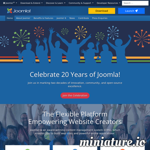 www.joomla.org网站缩略图