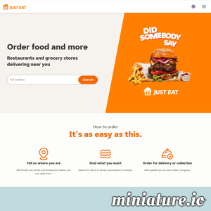 www.just-eat.co.uk网站缩略图