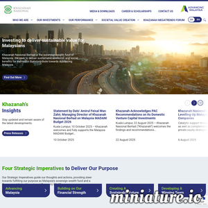 www.khazanah.com.my网站缩略图