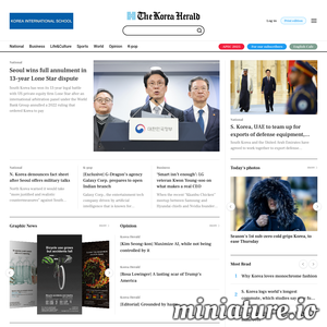 www.koreaherald.com网站缩略图