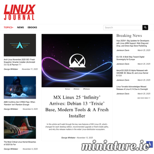 www.linuxjournal.com网站缩略图