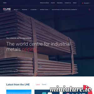 www.lme.com网站缩略图