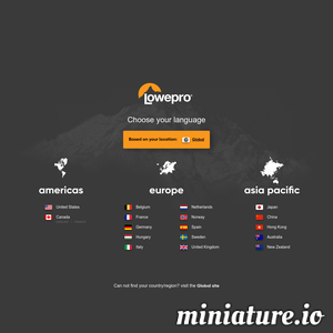 www.lowepro.com网站缩略图
