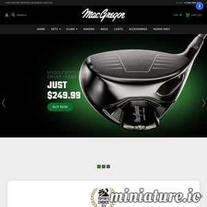 www.macgregorgolf.com网站缩略图