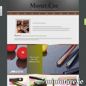 www.mastercue.com.cn网站缩略图
