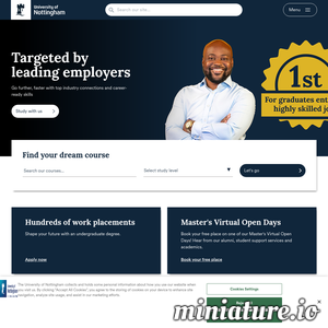 www.nottingham.ac.uk网站缩略图