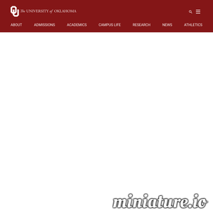 www.ou.edu网站缩略图