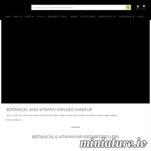 www.palladiobeauty.com网站缩略图