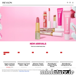 www.revlon.com网站缩略图