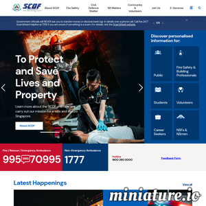 www.scdf.gov.sg网站缩略图