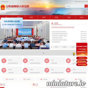 www.sdcourt.gov.cn网站缩略图