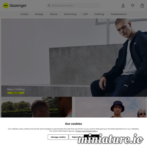 www.slazenger.com网站缩略图