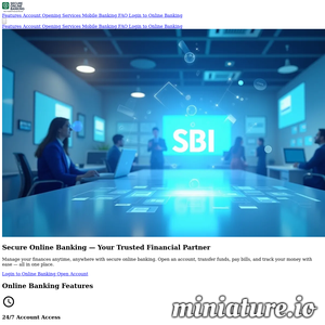 www.statebankofindia.com网站缩略图