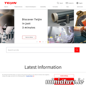 www.teijin.com网站缩略图
