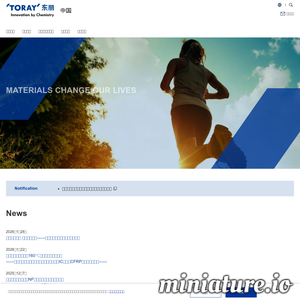 www.toray.cn网站缩略图