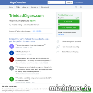 www.trinidadcigars.com网站缩略图