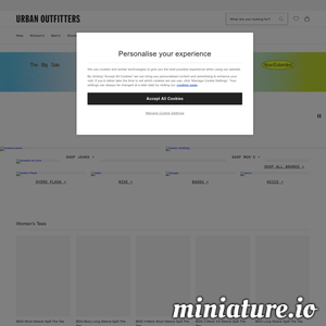 www.urbanoutfitters.com网站缩略图