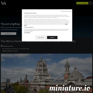 www.vam.ac.uk网站缩略图