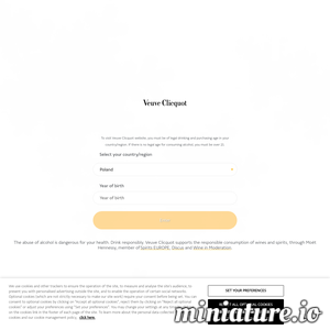 www.veuve-clicquot.com网站缩略图