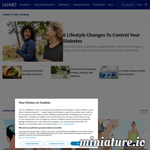 www.webmd.com网站缩略图