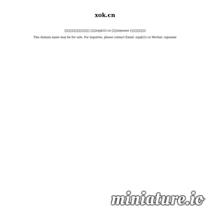 www.xok.cn网站缩略图