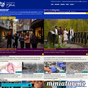 york.ac.uk网站缩略图