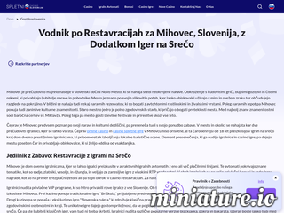 spletna stran