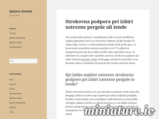spletna stran