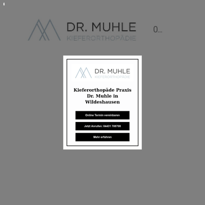 Praxis für Kieferorthopädie Dr. Ferdinand Muhle