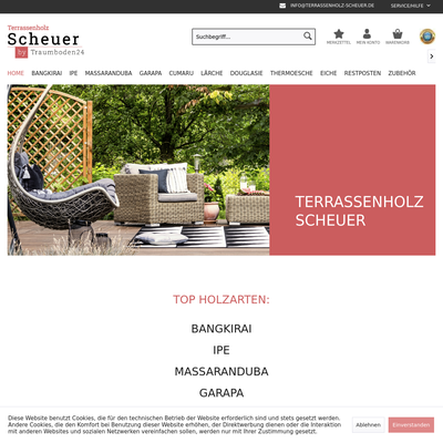 Terrassenholz Scheuer
