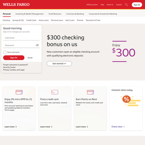 Wells Fargo(富国银行)