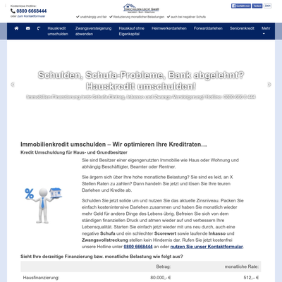 Reuschling & Weis GmbH Kredite Umschulden