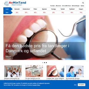AvMinTand Billige tandlæger i Danmark og udlandet