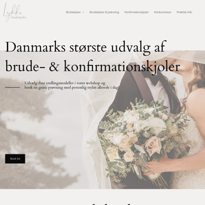 Brudekjoler – Danmarks største udvalg