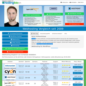 hostingliste.ch