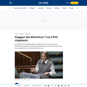 Engager des détectives ? Les CPAS réagissent