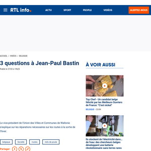 Réfection des routes : 3 questions à Jean-Paul Bastin