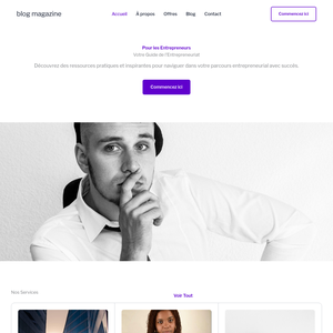 Aperçu de BlogMagazine