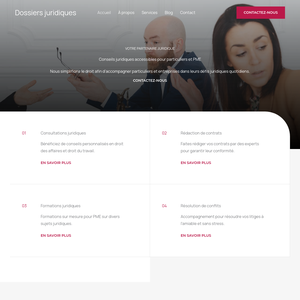 Aperçu de Dossiers Juridiques