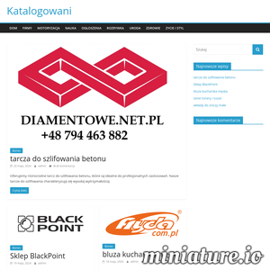 Miniatura Katalogowani.pl – Twój profesjonalny katalog stron internetowych www.katalogowani.pl