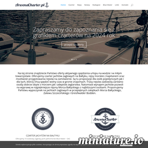 Miniatura Czartery jachtu bałtyk, rejsy morskie bałtyk arwenacharter.pl