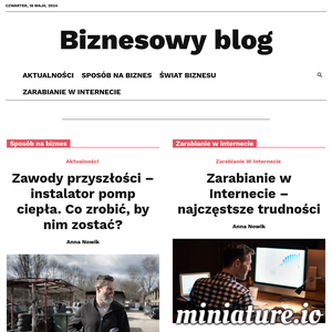Miniatura Pomysł na biznes – blog biznesowy-blog.pl
