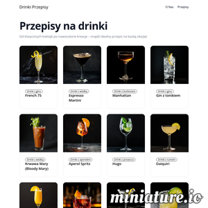 Miniatura Drinki przepisy – najlepsze przepisy na drinki alk drinkiprzepisy.pl