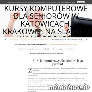 Miniatura Kursy komputerowe e-senior.edu.pl