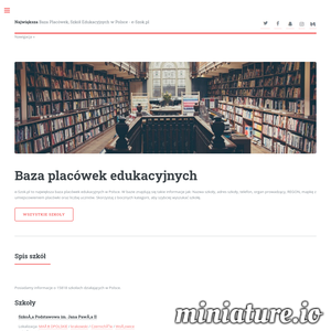 Miniatura Księgarnia e-Szok – tanie podręczniki szkolne. e-szok.pl