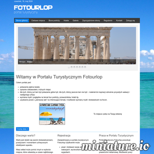 Miniatura Portal turystyczny fotourlop.pl fotourlop.pl