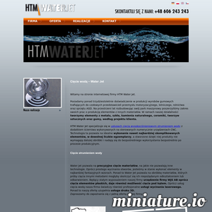 Miniatura Htm-Waterjet – Cięcie strumieniem wody htm-waterjet.pl