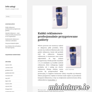 Miniatura Info-Uslugi.pl – Katalog Firm Usługowych info-uslugi.pl