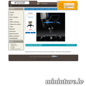 Miniatura Meble Biurowe – Furnet krzesla-i-fotele.com.pl