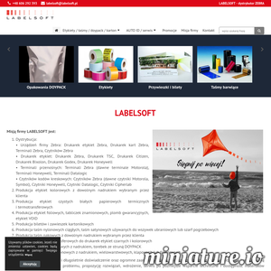 Miniatura Labelsoft – Czytniki Kodu, Drukarki Zebra labelsoft.pl